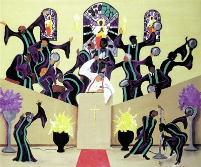 African American church painting 