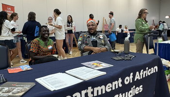 Professors Esther Ngumbi and Eddie O'Byrn