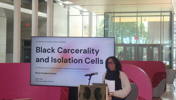 student 2 presenting