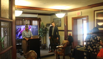 Opening remarks from Department Head, Candice Jenkins