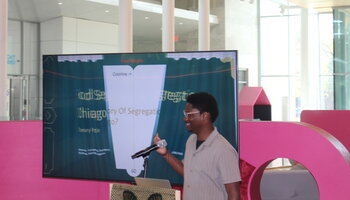 student 5 presenting