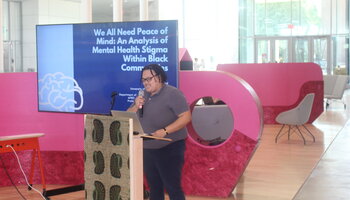 student 6 presenting