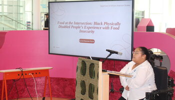 student 8 presenting