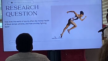 student 7 presenting