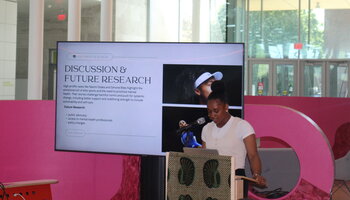 student 7 presenting