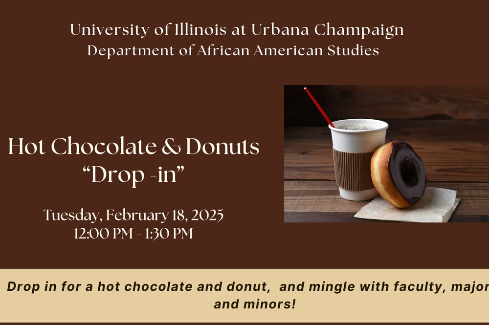 AFRO's "Hot Chocolate & Donuts" Social Flyer