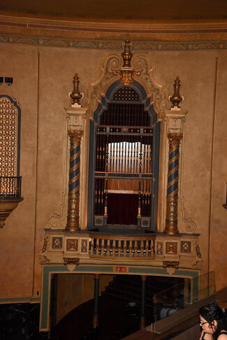 Photo of inside the Virginia Theatre at convocation