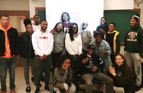 Director Chuck Smith Visits Dr. McMillion's Class | Department of ...