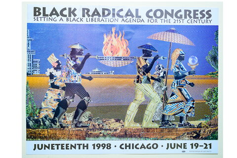 Juneteenth 1998 poster (Black Radical Congress)