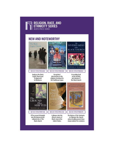 Religion, race, and ethnicity series flyer