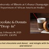 AFRO's "Hot Chocolate & Donuts" Social Flyer