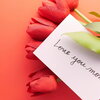 Flowers and Card 