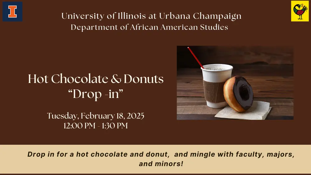 AFRO's "Hot Chocolate & Donuts" Social Flyer
