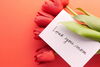 Flowers and Card 